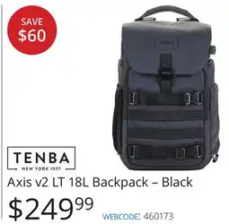 Vistek Axis v2 LT 18L Backpack-Black offer