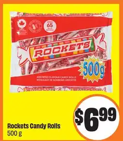 FreshCo Rockets Candy Rolls 500 g offer