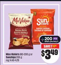 FreshCo Miss Vickie's 180-200 g or Sunchips 205 g offer