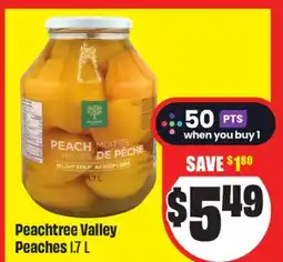 FreshCo Peachtree Valley Peaches 1.7 L offer