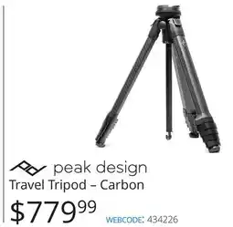 Vistek Travel Tripod-Carbon offer