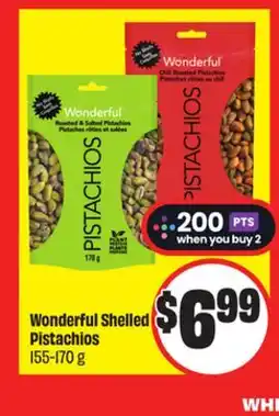 FreshCo Wonderful Shelled Pistachios 155-170 g offer