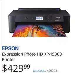 Vistek Expression Photo HD XP-15000 Printer offer