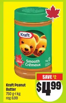 FreshCo Kraft Peanut Butter 750 g 1 kg offer