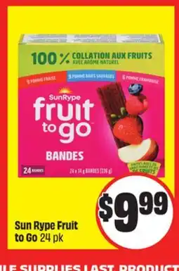 FreshCo Sun Rype Fruit to Go 24 pk offer