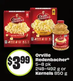 FreshCo Orville Redenbacher 5–8 pk 248–492 g or Kernels 850 g offer