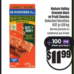 FreshCo Nature Valley Granola Bars or Fruit Snacks Selected Varieties 637 g offer