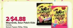 PharmaChoice Maynards, Sour Patch Kids Candy offer