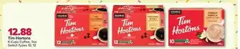 PharmaChoice Tim Hortons K-Cups Coffee, Tea offer