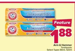 PharmaChoice Arm & Hammer Toothpaste offer