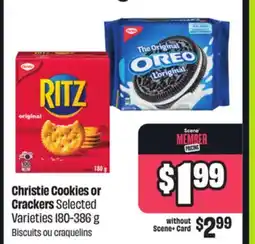 FreshCo Christie Cookies or Crackers Selected Varieties 180-386 g offer