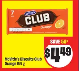 FreshCo McVitie's Biscuits Club Orange 154 g offer