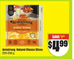 FreshCo Armstrong Natural Cheese Slices 220-240 g offer