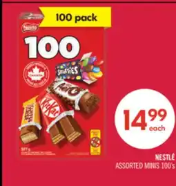 Shoppers Drug Mart NESTLÉ ASSORTED MINIS offer