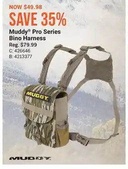 Cabela's Muddy Pro Series Bino Harness offer