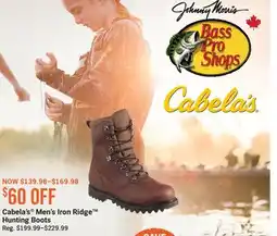 Cabela's Cabela's Men's Iron Ridge Hunting Boots offer