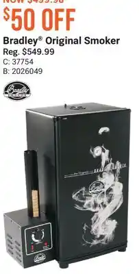 Cabela's Bradley Original Smoker offer