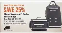 Cabela's Plano Weekend Series Tackle Bags offer