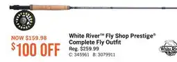 Cabela's White River Fly Shop Prestige Complete Fly Outfit offer