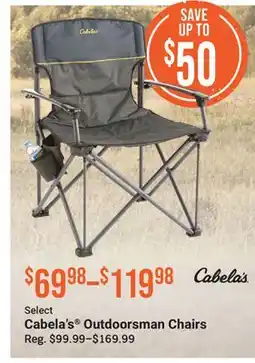 Cabela's Select Cabela's Outdoorsman Chairs offer