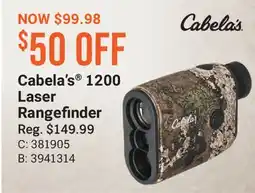 Cabela's Cabela's 1200 Laser Rangefinder offer