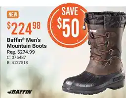 Cabela's Baffin Men's Mountain Boots offer