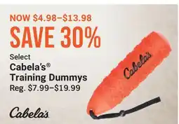 Cabela's Select Cabela's Training Dummys offer