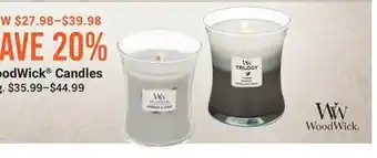 Cabela's WoodWick Candles offer