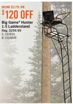 Cabela's Big Game Hunter 1.5 Ladderstand offer