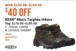 Cabela's KEEN Men's Targhee Hikers offer