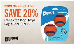 Cabela's Chuckit! Dog Toys offer