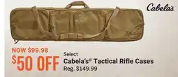 Cabela's Select Cabela's Tactical Rifle Cases offer