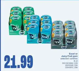 Wholesale Club GUM, 6 CT offer