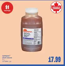 Wholesale Club PLUM SAUCE, 4 L offer