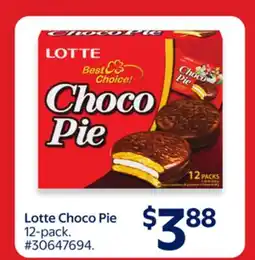 Walmart Lotte Choco Pie offer