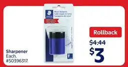 Walmart Sharpener offer