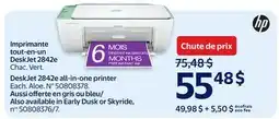 Walmart DeskJet 2842e all-in-one printer offer