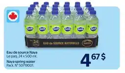 Walmart Naya spring water offer
