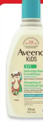 Walmart Aveeno 2-in-1 shampoo & conditioner 354 mL offer