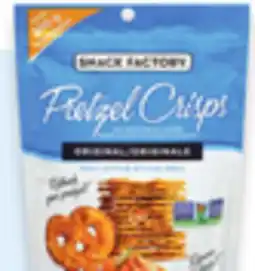 Walmart Snack Factory Pretzel Crisps offer