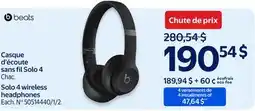 Walmart Solo 4 wireless headphones offer