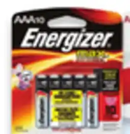 Walmart MAX AAA 10-pack batteries offer
