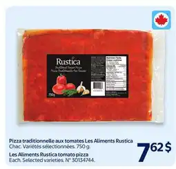 Walmart Les Aliments Rustica tomato pizza offer