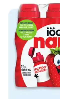 Walmart iögo nanö drinkable yogurt offer