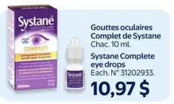 Walmart Systane Complete eye drops offer