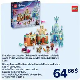 Walmart Disney Frozen Mini Arendelle Castle & Elsa's Ice Palace offer