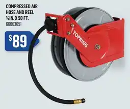 Canac Compressed Air Hose and Reel 3/8in.x50ft offer