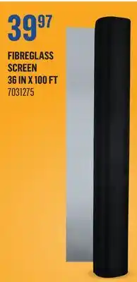 Canac Fibreglass Screen offer