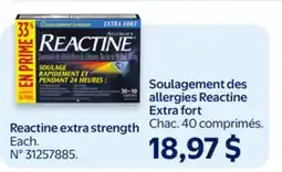 Walmart Reactine extra strength offer