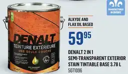 Canac Denalt 2 in 1 Semi-Transparent Exterior Stain offer